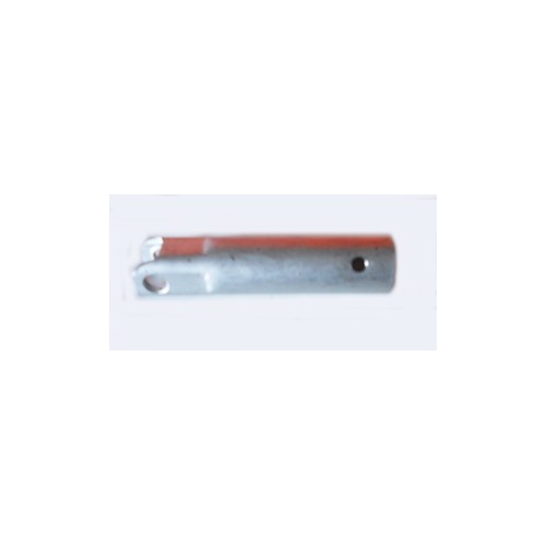 PEDANE-APPOGIAPIEDI-GOMMINI-Tubo portapedana dx lucido per Moto Guzzi V35/65 Florida, Nevada 350/750