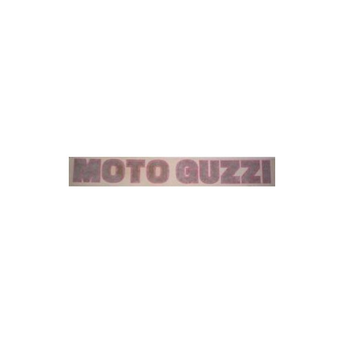 DECALCOMANIE - ADESIVI-Decalcomania oro-rosso Moto Guzzi cm 23x mm 27