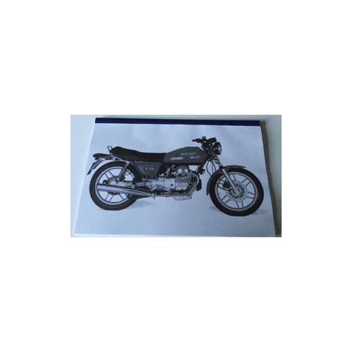 CATALOGHI RICAMBI-MANUALE OFFICINA-Catalogo ricambi per Moto Guzzi V35 II