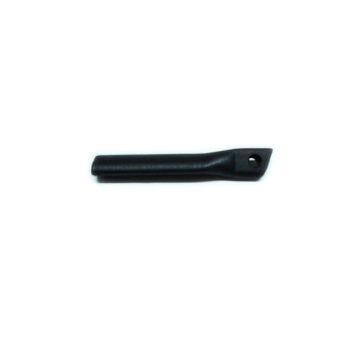 PEDANE-APPOGIAPIEDI-GOMMINI-Tubo Portapedana dx Pilota nero per Moto Guzzi 350 500 650 - 125/250 TS