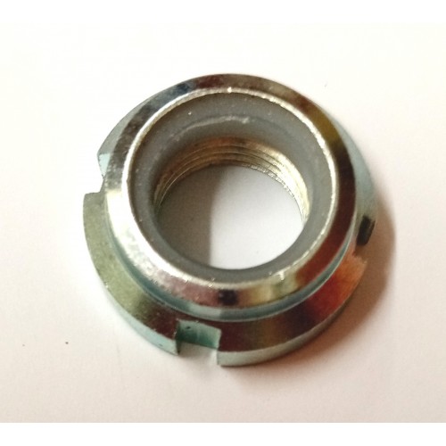 FORCELLONE-GIUNTO-COP.CONICA-Corona-Pignoni e Catene-Ghiera Autobloccante Esagono D.16 Forcellone per Moto Guzzi 125-250 TS