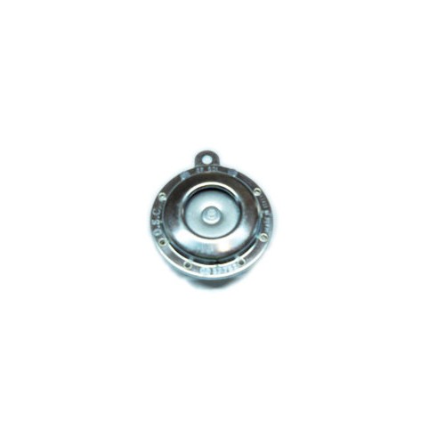 CLAXON - TROMBE-Claxon 6V D.90 Corrente continua con staffa per Moto Guzzi e Benelli 125,250 vari modelli
