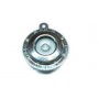 CLAXON - TROMBE-Claxon 6V D.90 Corrente continua con staffa per Moto Guzzi e Benelli 125,250 vari modelli