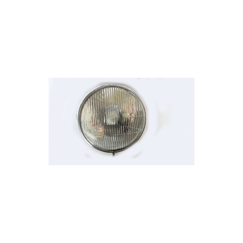 FARI ANTERIORI-Faro anteriore cromato Bosch originale per Moto Guzzi California 1000 II-III, California 1100 Jackal, Stone, E...