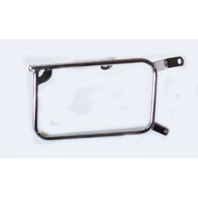 PORTAPACCHI - SCHIENALI - TELAIETTI-Coppia telaietti cromati per borse per Moto Guzzi California 1000 II