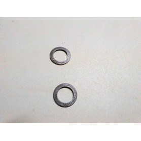 BULLONERIA-Distanzia-Rondelle-Anelli Seeger-Fascette.-Serie 2 pezzi rondella zigrinata elastica 8,4x13x0,8 Bullone 8m per Mot...