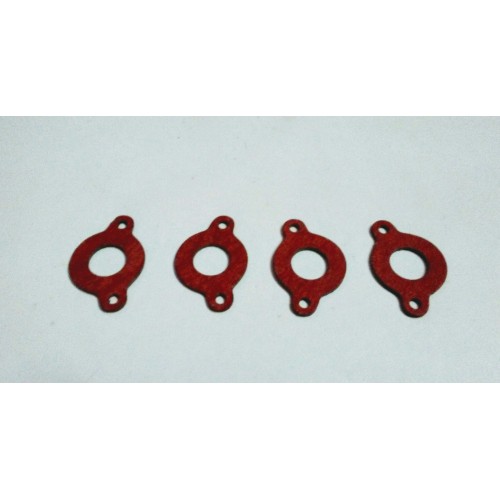 GUARNIZIONI-Kit 4 Guarnizioni Collettori Aspirazione per Moto Guzzi 350-400 GTS BO126 61115510
