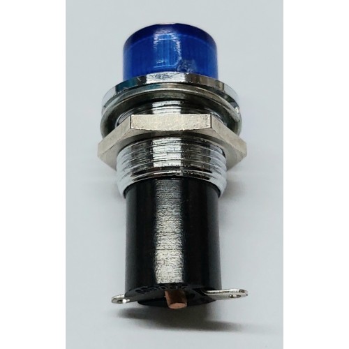 STRUMENTAZIONI - KM - Kgiri - Ricambi-Spia cruscotto blu per Moto Guzzi Nuovo Falcone 500, V7, 850 GT