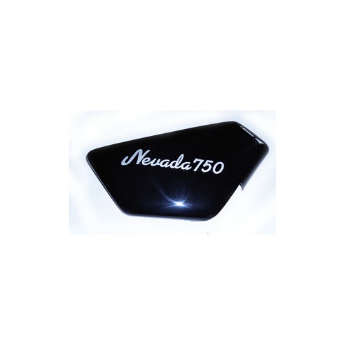 CARENATURE-FIANCHETTI-GOMMINI-STAFFE-Copriaccumulatore DX Nero Metalizzato per Moto Guzzi Nevada 750 dal 2000 - AV222