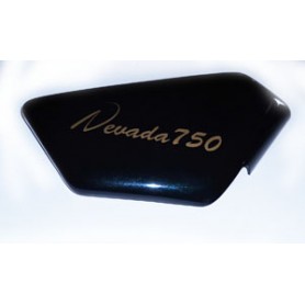 CARENATURE-FIANCHETTI-GOMMINI-STAFFE-Copriaccumulatore dx verde completo di adesivo per Moto Guzzi Nevada 750 1°S