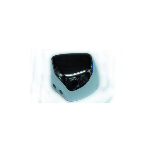 PARATIE - COPERCHI-Coperchio sx cromato corpo farfallato iniezione per Moto Guzzi California 1100 Jackal, Stone, Special