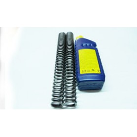 RICAMBI FORCELLA-Coppia molle forcella rinforzate speciali + olio Putoline SAE 15 per Moto Guzzi California 1100 EV