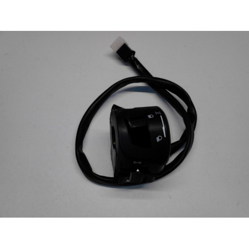 DISPOSITIVI ELETTRICI-Commutatori-Commutatore Luci SX 9 Fili per " Modifica " Moto Guzzi Florida V35 , V65, GT 350, California 3