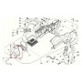 CARBURATORI - MANICOTTI - COLLETTORI -PARTI CARBURATORI-Coperchio filtro aria per Moto Guzzi Breva 750, Nevada IE Classic 750...