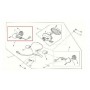FRECCE-Freccia anteriore sx posteriore dx originale per Moto Guzzi V7 Classic, V7 Cafè