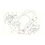 SELLE - COPRISELLA - Molle-Gommino anteriore laterale per sella per Moto Guzzi Breva 750
