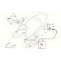 SELLE - COPRISELLA - Molle-Serratura sella originale per Moto Guzzi Breva 850