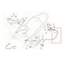 SELLE - COPRISELLA - Molle-Cavo serratura sella per Moto Guzzi Breva 850