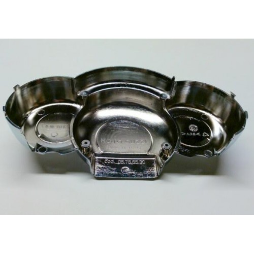 STRUMENTAZIONI - KM - Kgiri - Ricambi-Coperchio Cromato Inferiore Cruscotto per Moto Guzzi 1200 Sport - Breva 850-1100 -1200