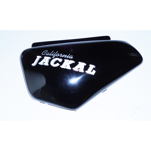 CARENATURE-FIANCHETTI-GOMMINI-STAFFE-Copriaccumulatore dx nero per Moto Guzzi California 1100 Jackal