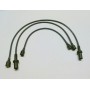 CANDELE-PIPETTE-CAVI-CANDELA-Kit 3 Cavi Candela Per Moto Guzzi V 7 Special - GT 700 - 750 - 850 GT California