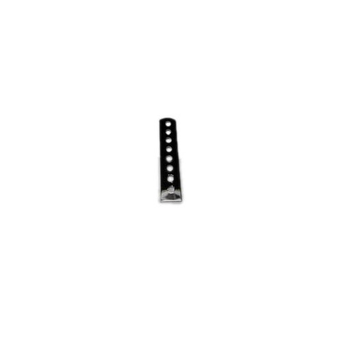 SILENZIATORI-Fascette-Boccole-Staffa Forata D.8 Cromata Cm 13X 2,5 Universale