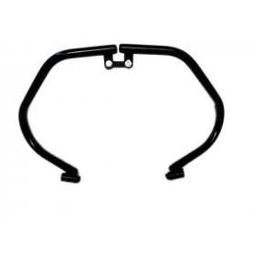 PARAMOTORI - PARAURTI Posteriore-Paramotore Nero D.22mm in Due Parti per Moto Guzzi V7 Special Cafe',Stone- Breva 750