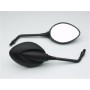 SPECCHI-Specchio sx nero per Guzzi da 350 a 1100
