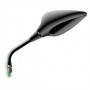 SPECCHI-Specchio dx nero Punta Guzzi 350 1100