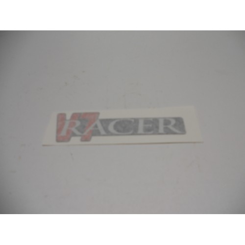 DECALCOMANIE - ADESIVI-Decalcomania Fianchetto Copriaccumolatore per Moto Guzzi  "V7 RACER"