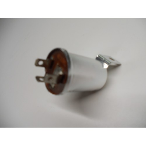 DISPOSITIVI ELETTRICI-Commutatori-Intermittenza Frecce V12 38W Universale 3 Attacchi per Moto Guzzi 350, 1000