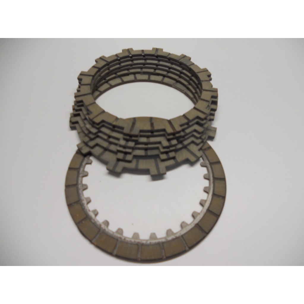 Serie Dischi Frizione Guarniti 6+17 Moto Guzzi Benelli 125 2C TS - 250 ...