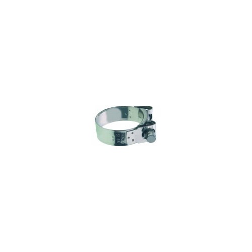 TUBI SCARICO-COMPENSATORE-GHIERE-Fascetta Metallo Lucido Compenzatore per Moto Guzzi 850-1000-1100 Vari Modelli