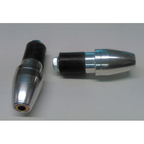 MASSE ANTIVIBRANTI-Coppia Masse Antivibranti Lucide D. mm18 per Moto Guzzi Varie