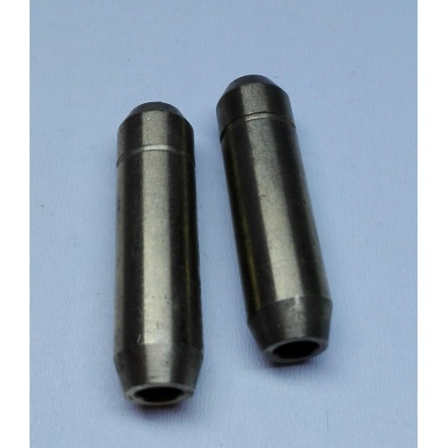 DISTRIBUZIONE-CATENA-VALVOLE-GUIDE-PARAOLI VALVOLE-Coppia Guide Valvole D. 11mm per Moto Guzzi Stornello 125-160 marce 4 e 5 ...