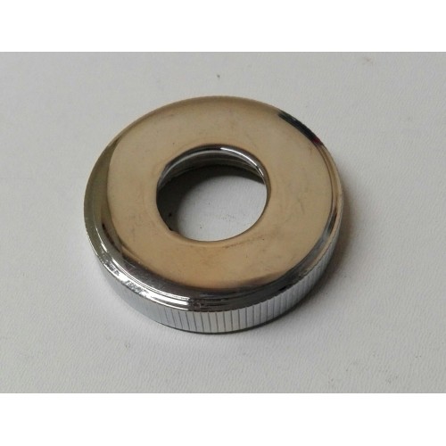 DISPOSITIVI ELETTRICI-Commutatori-Ghiera cromata per commutatore d'accensione per Guzzi V7, Nuovo Falcone