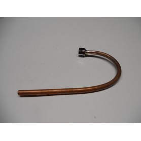 TUBAZIONE-OLIO-BENZINA-Bulloni Cavi Forati-Tubazione Olio dal Serbatoio al Rubinetto Olio per Moto Guzzi Vecchio Falcone 500-...