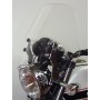 PARABREZZA-Parabrezza Trasparente Medio Con Attacchi per Moto Guzzi V7 Classic,Special,Cafè, tutti Modelli V7, Larghezza 480m...