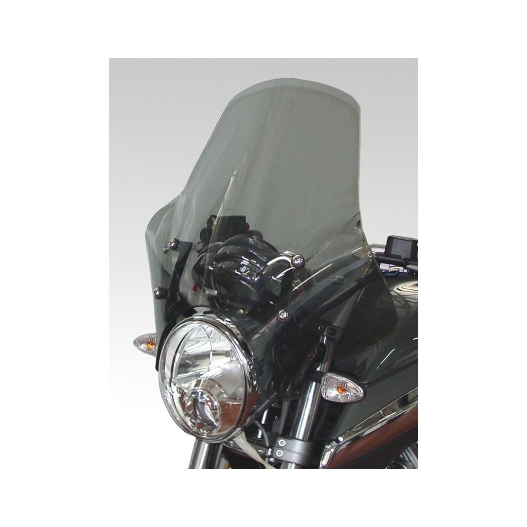 Parabrezza Rotondo Per Moto – Cupolino Per BMW R NineT Pure/Scrambler 2014-2020, In Alluminio, Facile Installazione, Riduzione Vento E Rumore