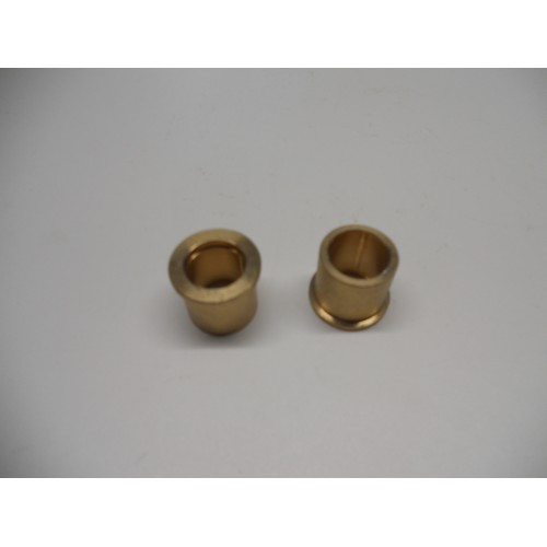 FORCELLONE-GIUNTO-COP.CONICA-Corona-Pignoni e Catene-Kit 2 Boccole per perno Forcellone per Moto Guzzi Gallo 192 - AA154