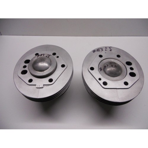 CILINDRI-PISTONI-FASCE ELASTICHE-Kit Coppia Cilindri Completi di Pistone D. 83,5 per Moto Guzzi V7 Sport