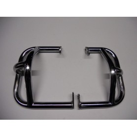 PARAMOTORI - PARAURTI Posteriore-Paramotore Completo Cromato per Moto Guzzi 350 GTS- 400 GTS