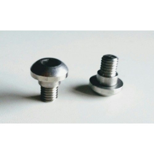 BULLONERIA-Distanzia-Rondelle-Anelli Seeger-Fascette.-Vite Speciale INOX mm. 8X1,25 Schienalino Portapacchi per Moto Guzzi Ne...