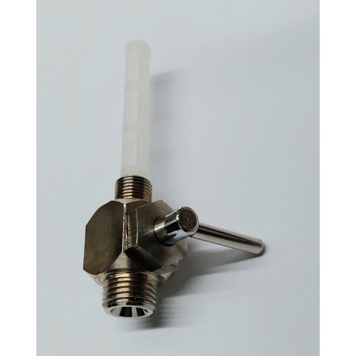 RUBINETTI e POMPE BENZINA-Rubinetto Benzina Con Leva Fissa Aperto-Chiuso per Moto Guzzi Airone 250,Vecchio Falcone 500, Storn...