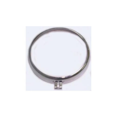 FARI ANTERIORI-Cornice Cromata Faro Anteriore per Moto Guzzi Breva 750 IE-Nevada Classic IE- AN156-3