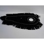 COPRISERBATOI-Copri Serbatoio Nero Con Frange Chiodato con Tasca Estraibile in Cuoio per Moto Guzzi California 1000 II -III- ...