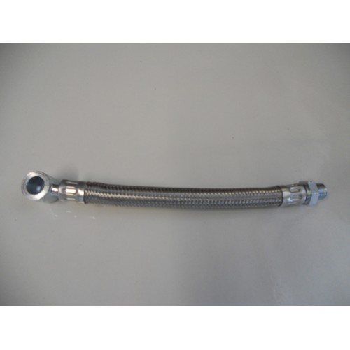 TUBAZIONE-OLIO-BENZINA-Bulloni Cavi Forati-Tubazione Recupero Olio per Moto Guzzi Nuovo Falcone 500 - AM341 10159300
