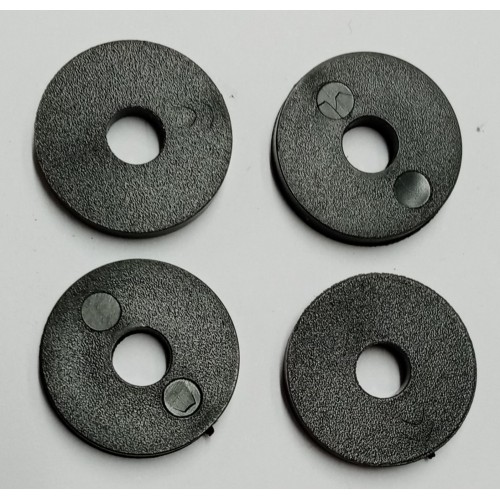 Rondelle-Piane-Elastiche-Zegrinate-Taglio-Kit 4 Rondella in Gomma D.6X20X3 per Moto Guzzi Varie