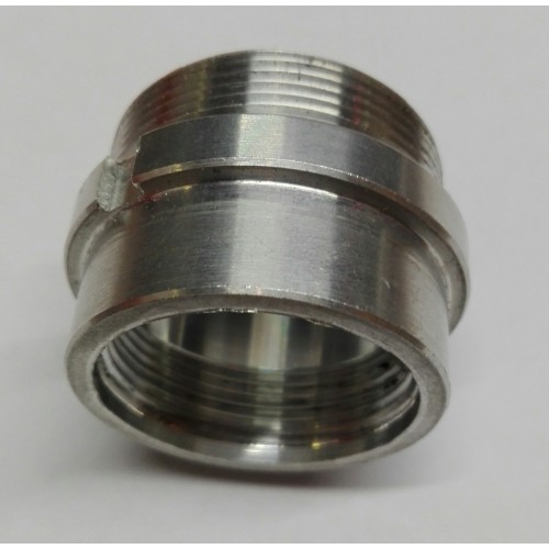 CARBURATORI - MANICOTTI - COLLETTORI -PARTI CARBURATORI-Manicotto Distanziale Filettato Filetto Maschio D.32mm, Filetto Femmi...