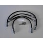 TUBI FRENO-Kit 4 Tubi Freno Completi Di Guarnizione e Bullone per Moto Guzzi V35 II - V50 III - V65 dal 1981